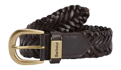 Riem Barbour Men Redshore Leather Belt Coffee Bean Brown
