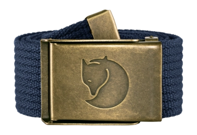 Riem Fjällräven Unisex Canvas Brass Belt Dark Navy