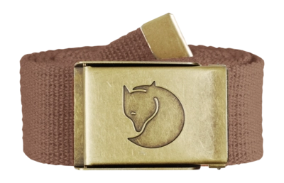 Riem Fjällräven Unisex Canvas Brass Belt Dark Sand