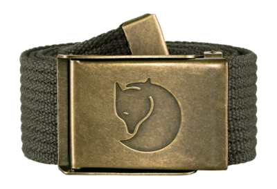 Riem Fjällräven Unisex Canvas Brass Belt Mountain Grey