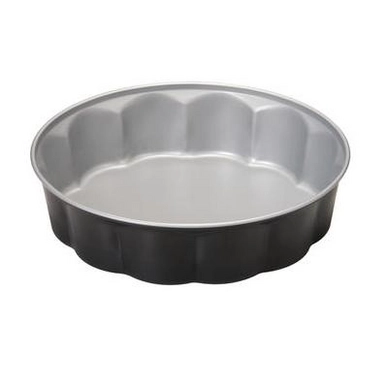Cakeblik Risoli Fiorella 26 cm Antraciet