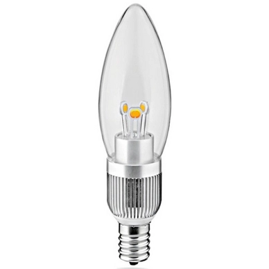 E14 LED Kaars Lamp 230 Volt 4 Watt Dimbaar (Vervangt 35 Watt)