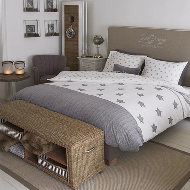 Dekbedovertrek Rivièra Maison Starry Night Light Grey