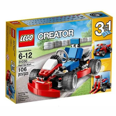 Rode Go-Kart LEGO Creator
