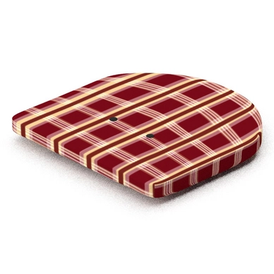 Zitkussen Hartman Chelsea Red Rond (46 x 45 cm)