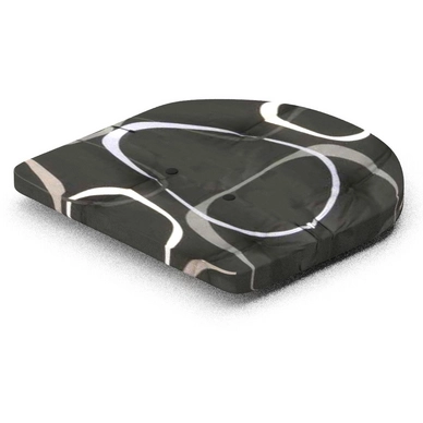 Zitkussen Hartman Circle Antracite Rond (46 x 45 cm)