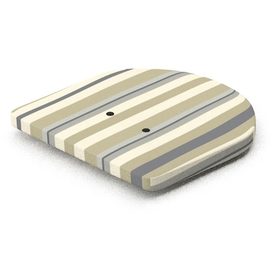 Zitkussen Hartman Linea Sand Rond (46 x 45 cm)
