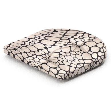 Zitkussen Hartman Piedra Grey Rond (46 x 45 cm)