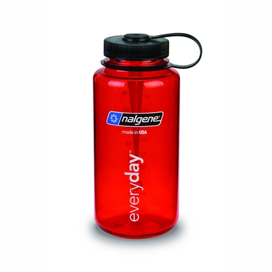 Trinkflasche Nalgene Wide Mouth Loop Top 1000 ml Rot