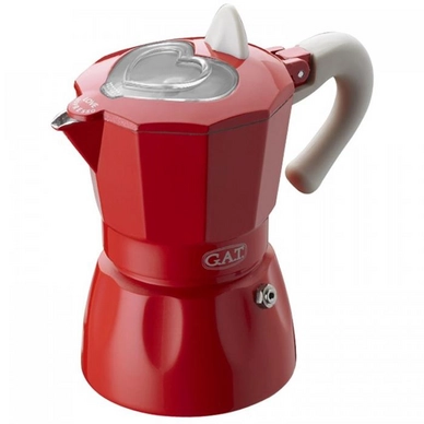Percolator G.A.T. Rossana 3 Cups Red
