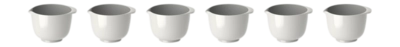 Bowl Rosti Margrethe Mini White ABS 25 ml (Set of 6)