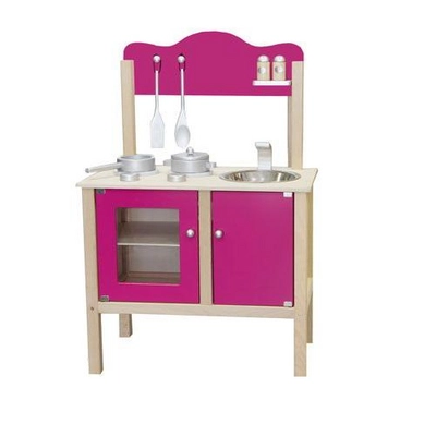 Kinderkeuken Combi Roze Simply For Kids