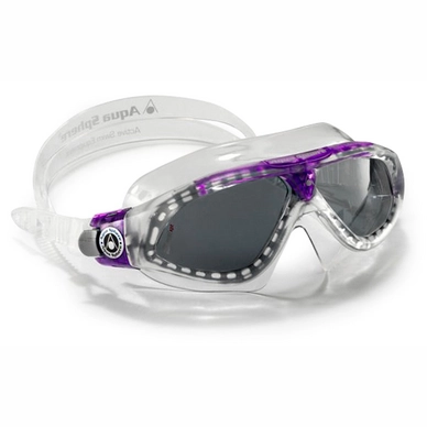 Zwembril Aqua Sphere Seal XP Lady Dark Lens Clear Purple
