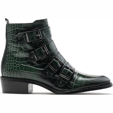 Rehab Women Ruby Croco Dark Green