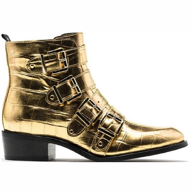 Rehab Women Ruby Croco Gold