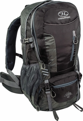 Backpack Highlander Hiker 40 Zwart