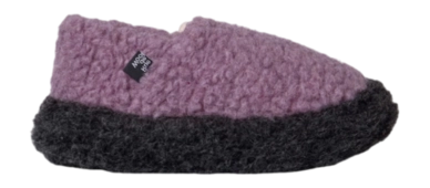 Pantoffel Rue de Wool Unisex The Nordic V2 Lavender Lilac Charcoal Black