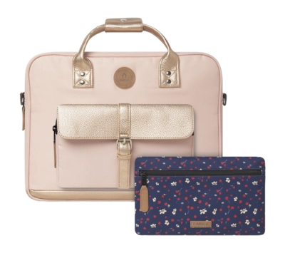 Rugzak Cabaïa Messenger Queretaro Light Pink Medium