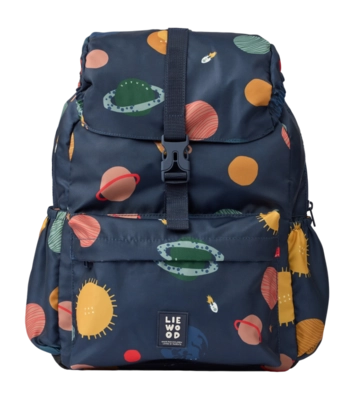 Rugzak Liewood Kids Johnny School Backpack Universe / Classic Navy