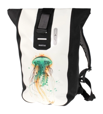 Rugzak Ortlieb Unisex Velocity Design Jellyfish 23L White Black