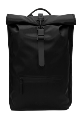 Sac à Dos RAINS Unisex Rolltop Rucksack Black Grain 25