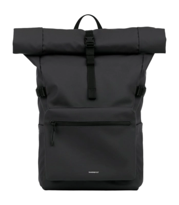 Rugzak Sandqvist Stream Rolltop Black L