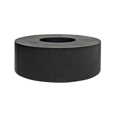 Bloempot Pottery Pots Natural Jumbo Seating Round Black 140 x 47,5 cm
