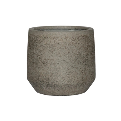 Bloempot Pottery Pots Cement and Stone Harith L Dioriet Grey 53,5 x 48 cm