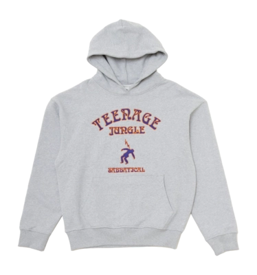 Hoodie Sabbatical Vintage Unisex Teenage Jungle Heather Grey