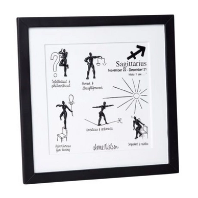 Art Print Anna Nielsen Zodiac Sagittarius