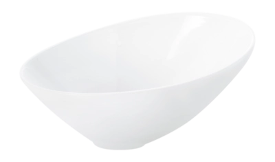 Saladeschaal ASA Selection Vongole Bowl Asymmetric White 22,5 cm