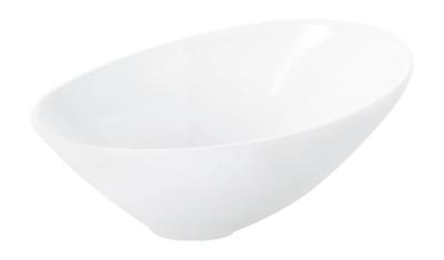 Saladeschaal ASA Selection Vongole Bowl Asymmetric White 32,5 cm