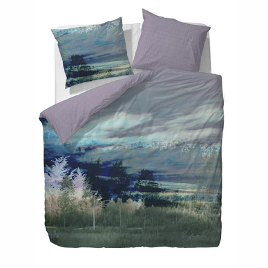 Taies d'oreiller Essenza Salo Multi Satin de Coton (50 x 75 cm)