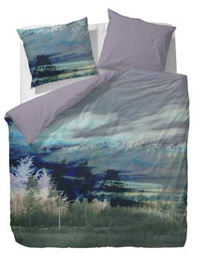 Taies d'oreiller Essenza Salo Multi Satin de Coton (65 x 65 cm)