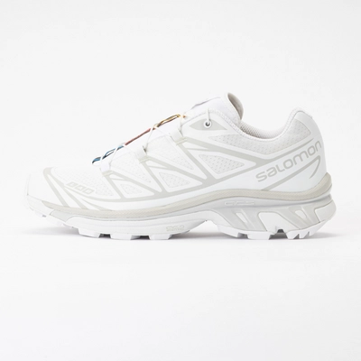 Salomon Unisex XT-6 White / White / Lunar Rock