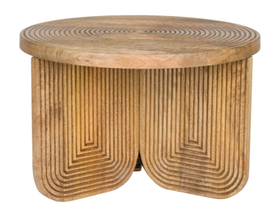 Salontafel White Label Living Maeze Brown