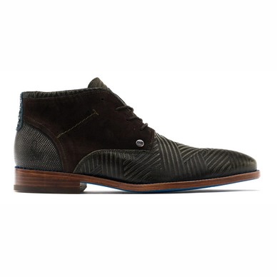 Schnürschuh Rehab Salvador Zig Zag Dark Green Herren