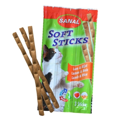 Softsticks Sanal Lam & Rijst (35 stuks)