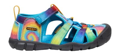 Sandaal Keen Kids Seacamp II CNX Vivid Blue/Original Tie Dye