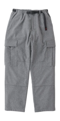 Gramicci Men Wool Cargo Pants Grey