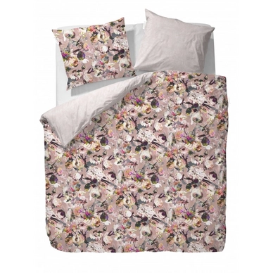 Taies d'oreiller Essenza Sanya Rose Satin de Coton (50 x 75 cm)