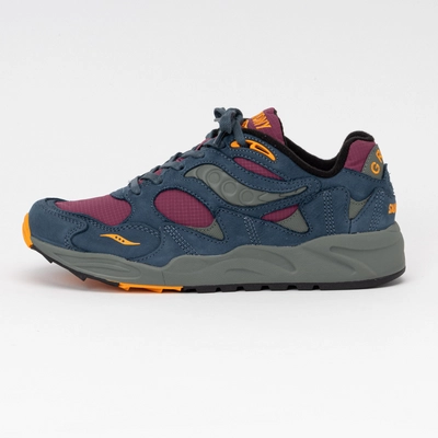 Saucony Men Grid Shadow 2 Purple/Blue