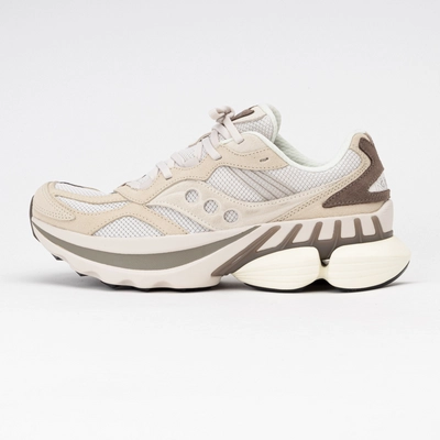 Saucony Unisex Grid NXT Vanilla/Walnut