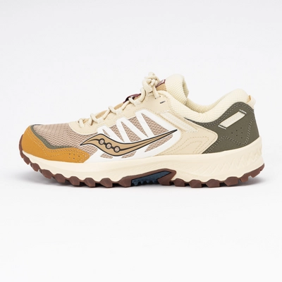 Sneaker Saucony Grid Peak Unisex Tan/Chino Green