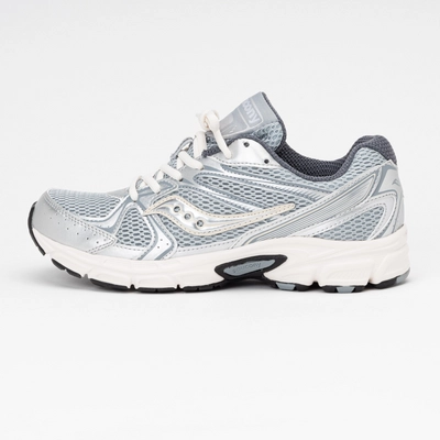 Saucony Women Ride Millennium Silver Cream 24 Sneaker District COM