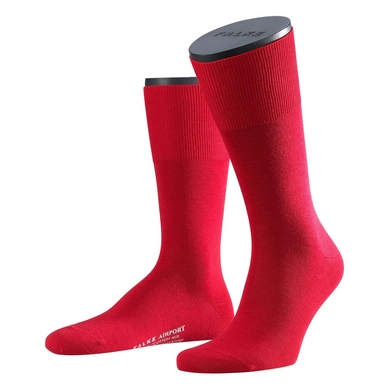 Chaussettes Falke Airport SO Scarlet Rouge