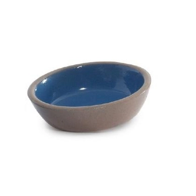 Voer- Of Drinkbak Beeztees Ceram Pussy Blauw