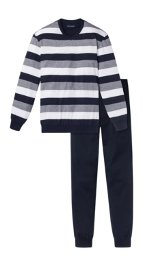 Pyjama Schiesser Men 159623 Dark Blue
