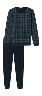 Pyjama Schiesser Men 180270 Nightblue