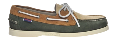 Bootsschuh Sebago Portland JIB Men Green Thyme Taupe